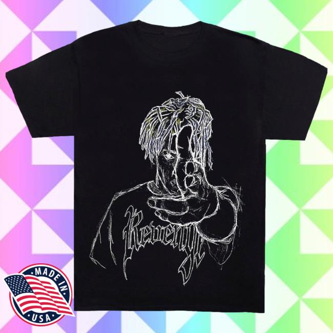 Official 999 Club Juice Wrld Revenge XXXTentacion Apparel Clothing Store Shop Revenge Sketch T Shirt XXX Tentacion Merch 999Club JuiceWrld