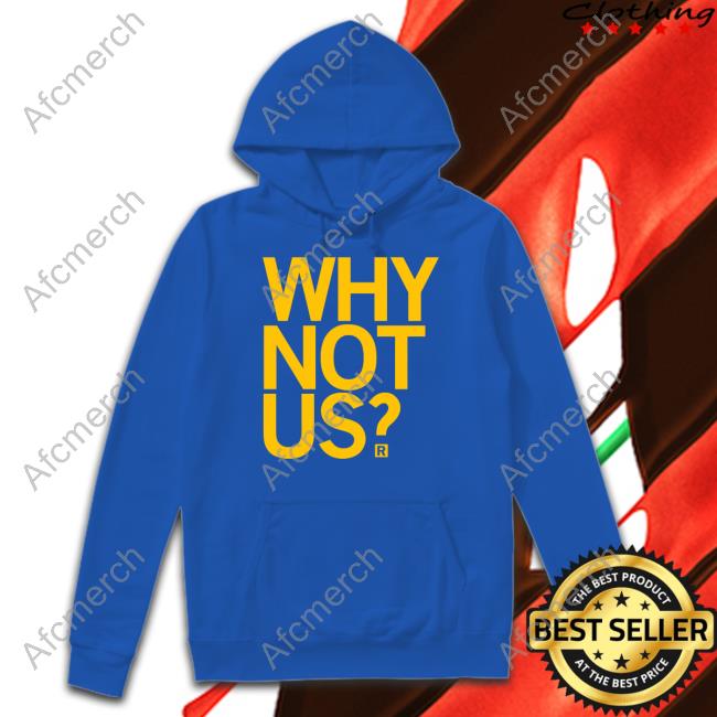 Official Raygun Merch Why Not Us Shirt Why Not Us Shirt Dark Heather