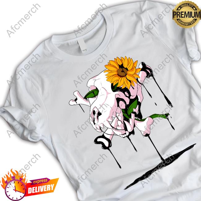 Sunflower Skull Shirt