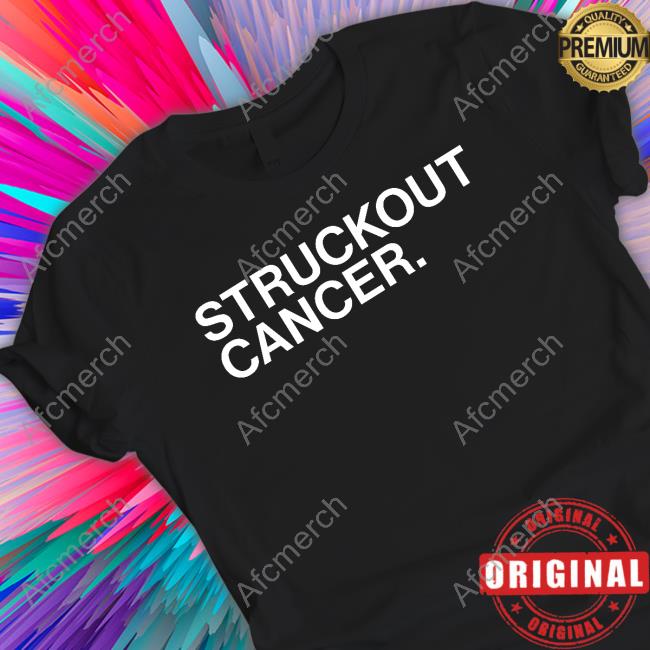 Official Obvious Shirts Struckout Cancer Shirt