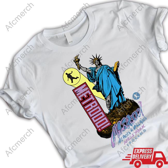 Metrooo Heroes & Villains New York Hooded Sweatshirt