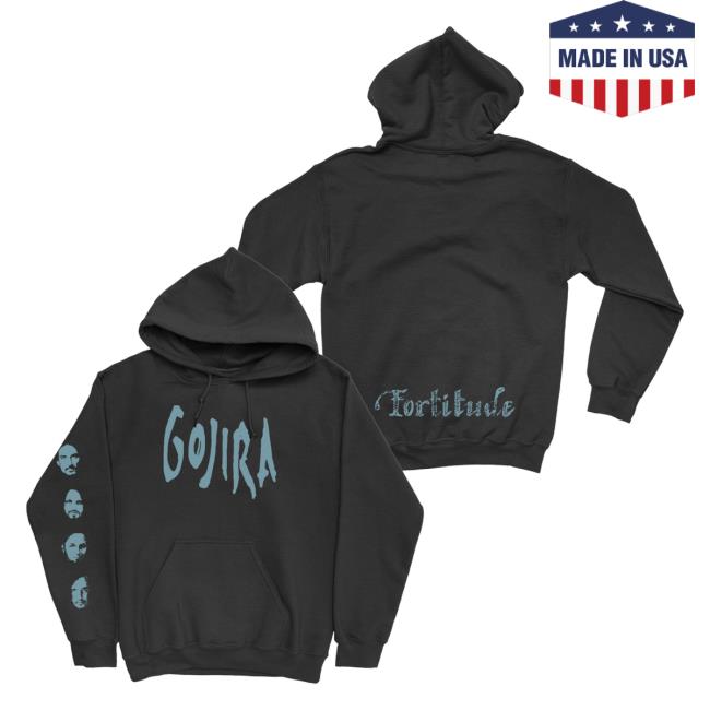 Official Roadrunner Records Gojira Merch Store Gojira Fortitude Faces Hoodies RoadrunnerRecords