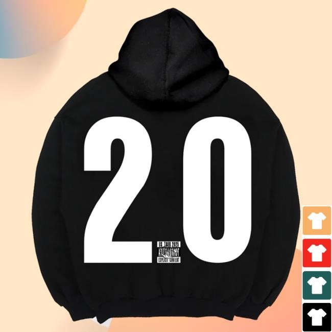 Official Playboi Carti Merch Store Antagonist Tour 2.0 X Pullover Hoodie