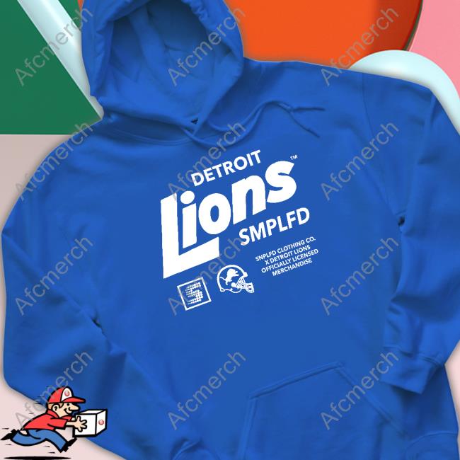 Detroit Lions Long Sleeve Tee