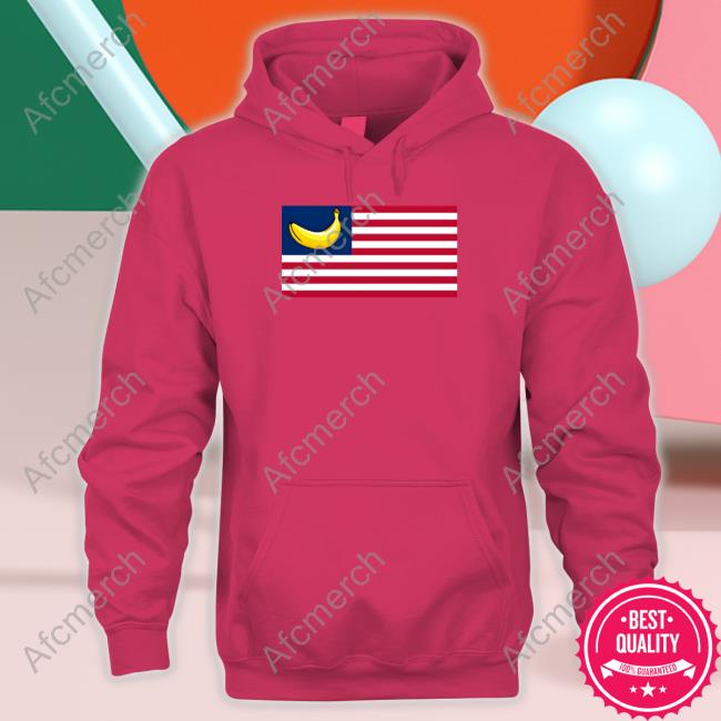 Catturd American Banana Flag Repunlic Tee Shirt