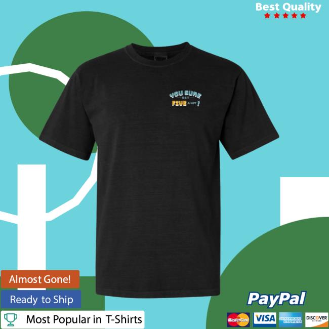 Vegasmatt Shop Merch Sure Get 5 A Lot In Black T-Shirt