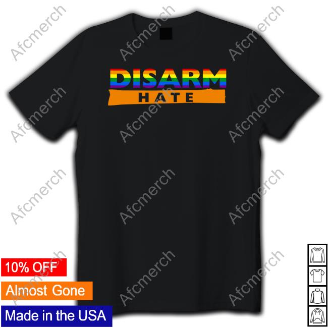 Official Jason Hayes Disarm Hate Tee