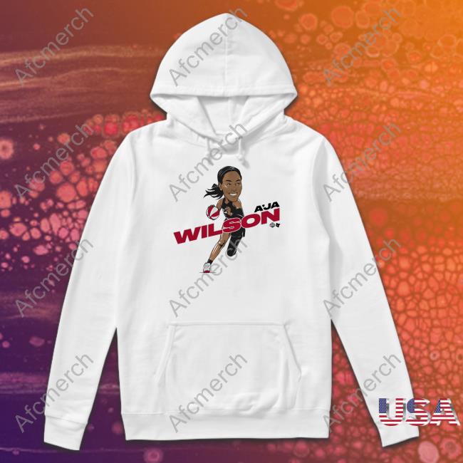 A'ja Wilson Caricature Hoodie Breakingt Merch