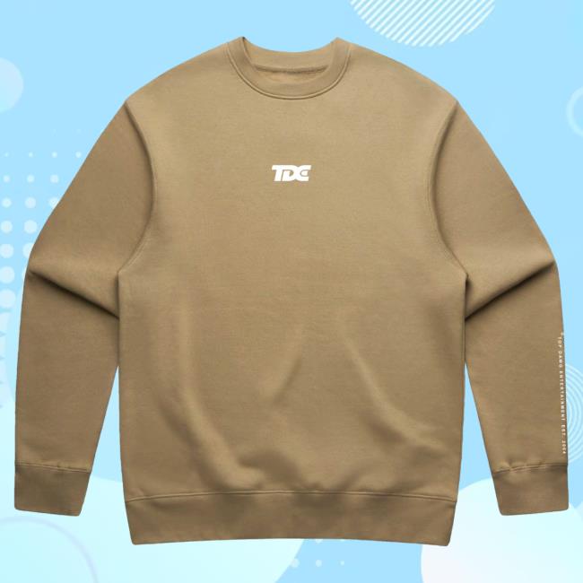 Official Sza Merch Store Sza Logo Soft Crew neck (Sand) Txdxe Apparel Clothing Shop