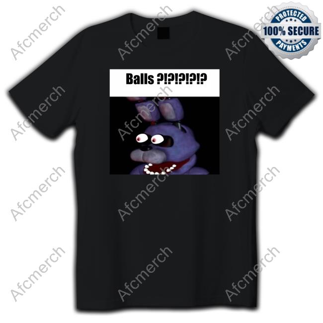 Official Sneegsnag FNAF Five Nights At Freddy's Bonnie Balls T Shirt