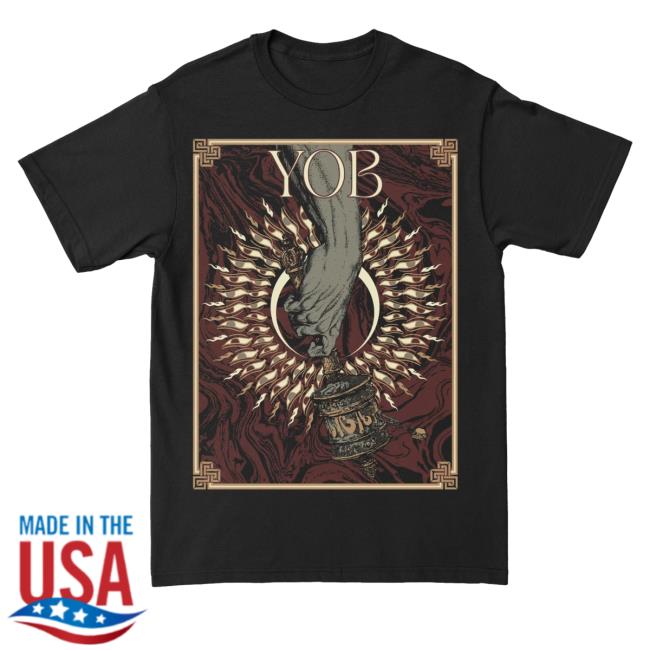Yob Merch Yob "Prepare The Ground" Black Sweatshirt Deathwishinc