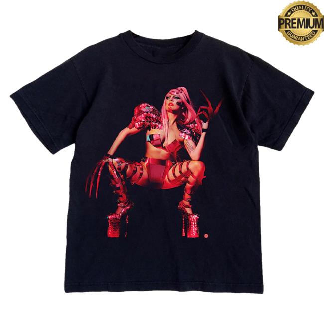 Official Interscope Records LadyGaga Merch Clothing Store Lady Gaga They Can't Scare Me Fi Scare Them First T-Shirts