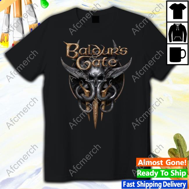 Official Larian Studios Merch Baldur's Gate 3 Shirts