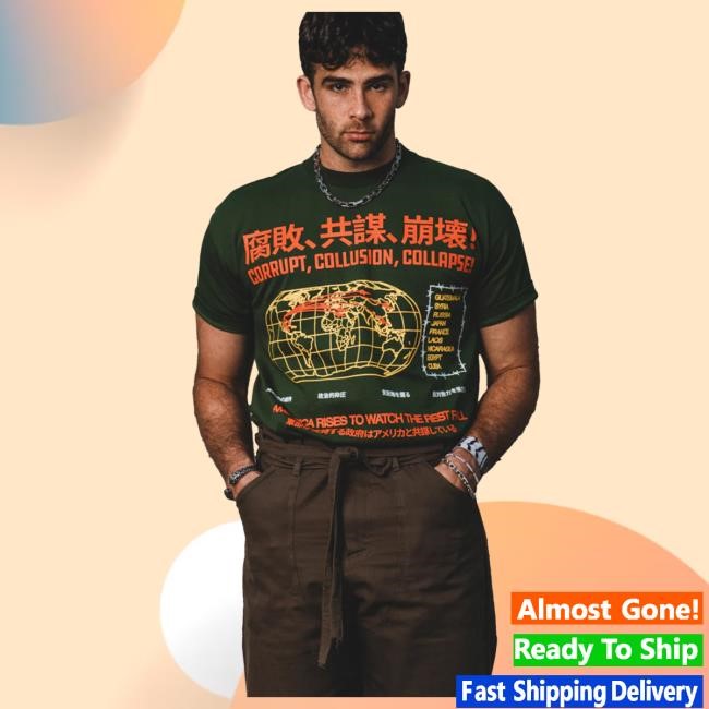 Ideologie Merch Skull Tour Short Sleeve Shirt Ideologie Shop