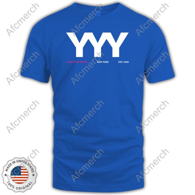 Official Yeah Yeah Yeahs Merch Cool It Down Yyy T Shirt Official Yeah Yeah Yeahs Merch Cool It Down Yyy Tee
