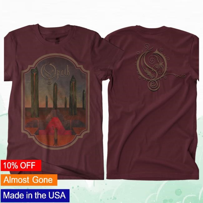 Official Opeth Merch Opeth - 'Stones' Popover Shirt