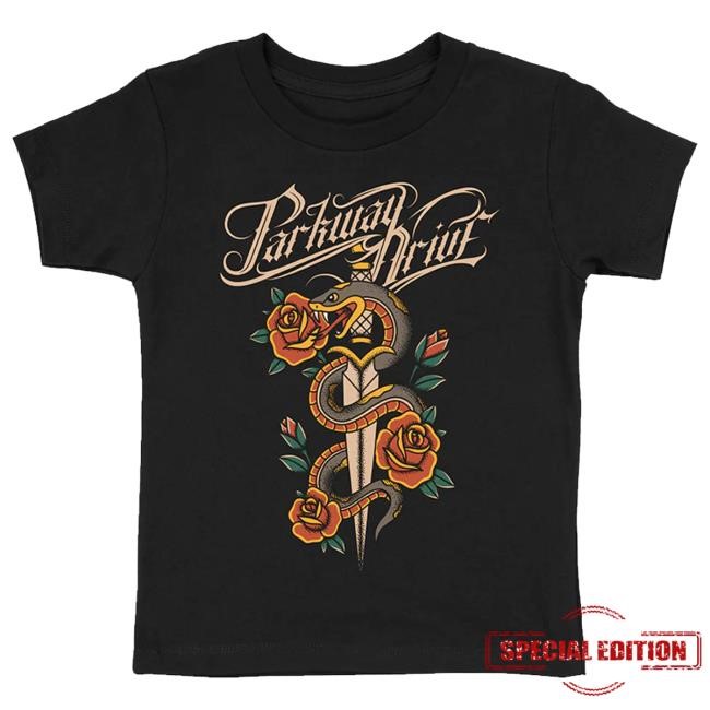 Official Parkway Drive - Snake & Dagger Crew Neck