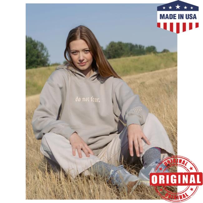 Official Elevated Faith Clothing Do Not Fear Grey Unisex Crew