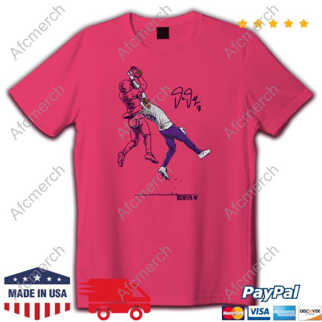 Justin Jefferson The Catch Shirt Darren Rovell Breakingt Merch