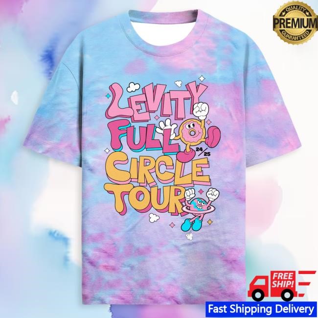 Official Kt8 Merch Store Levity - Full Circle Disco - Tie Dye Tees