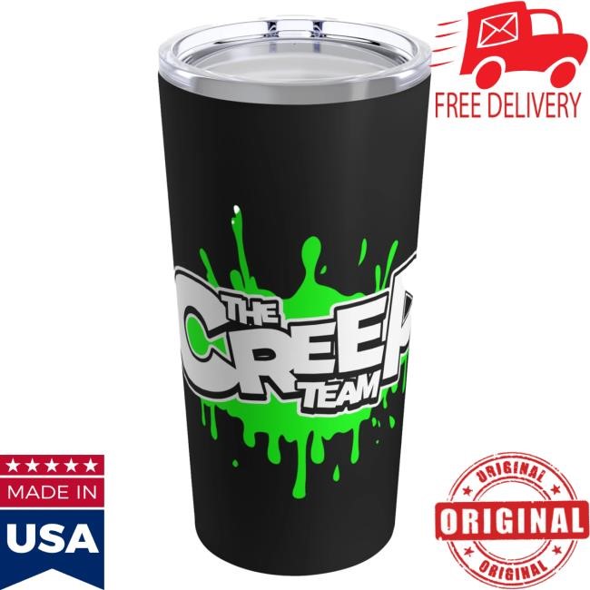 Official Creep Cast Merch Splat Tumbler CreepCast