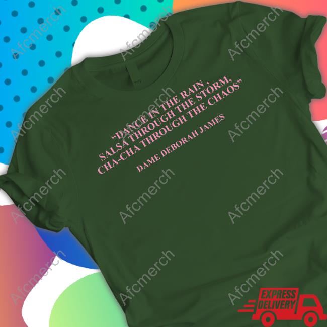 Official Dance In The Rain Salsa Through The Storm Hoodie