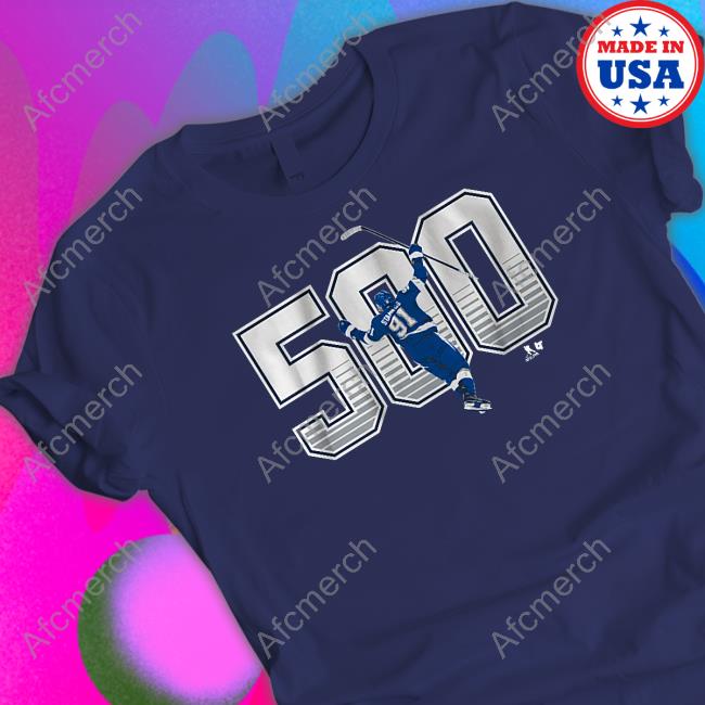Breakingt Steven Stamkos 500 Goals Tee Shirt Tampa Bay Lightning