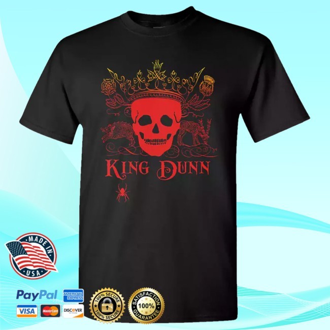King Dunn Crown Skull New Tee Blixt Merch