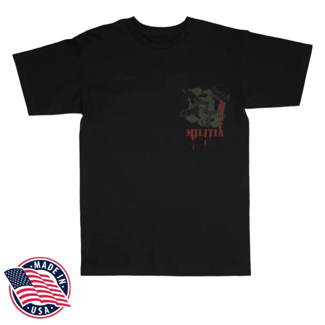 Official Kankan Merch Rr Militia Tee Shirt Kankanreallyrich