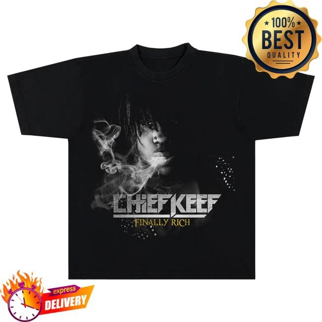 Chief Keef - Finally Rich New Tee Interscope Store Merch