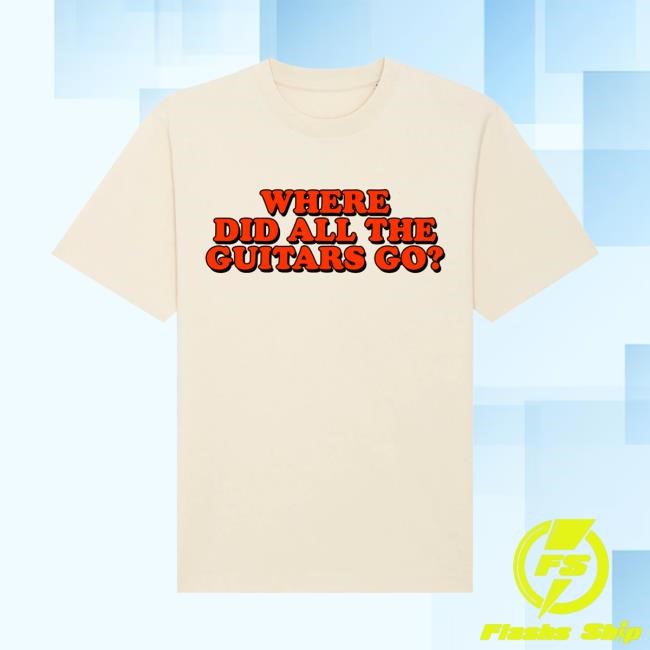 Power To Play | Where Did All The Guitars Go? Short Sleeve Tee | McFly | Official Store Merch