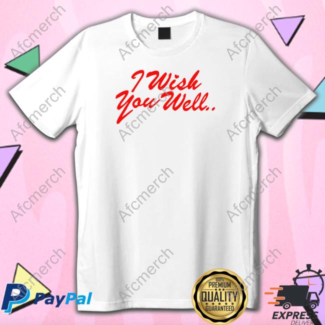 Giggly Squad Merch I Wish You Well Crewneck Sweatshirt