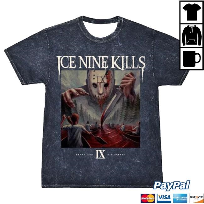 Official Ice Nine Kills Merch Store Doomed & Dyed Shirt New Ink Merch IceNineKills