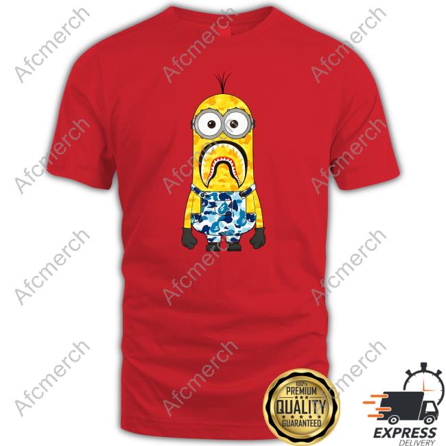 Bape X Minions T Shirt Official Bape X Minions Tee