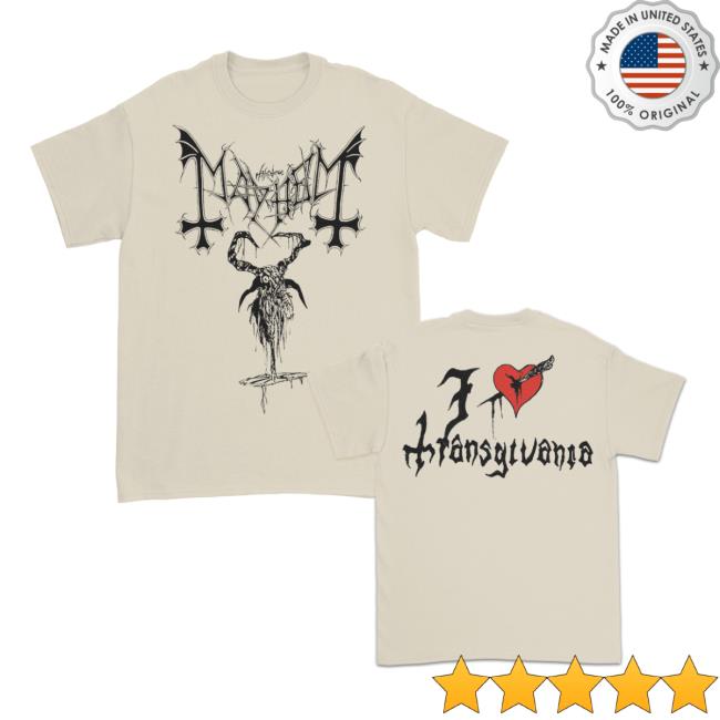Official Mayhem Kings Road Store Shop Merch Mayhem Goat (Natural) Shirt New