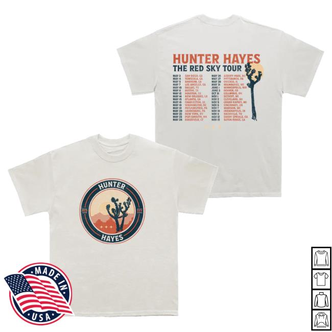 Official Hunter Hayes Store Hunterhayes Badge Tour Shirts