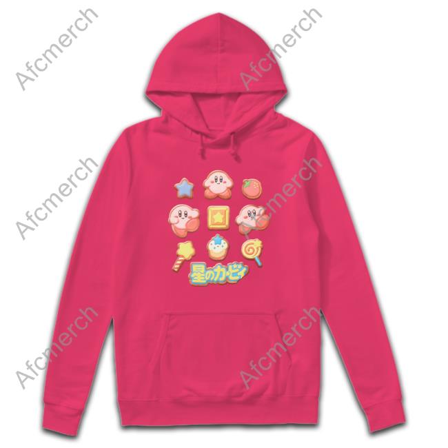 Nintendo Kirby Cookie Icons T-Shirt Kirby Informer