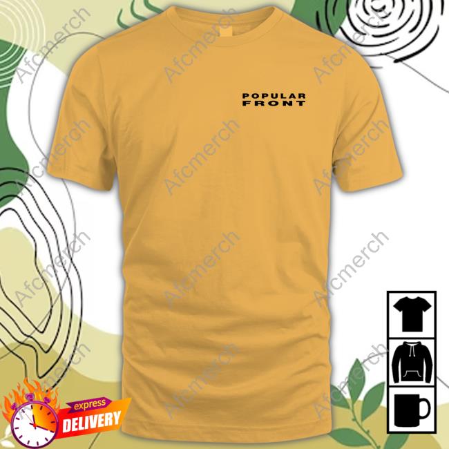 Support Popular Front Shop Conflict Bros Shirt White Cap