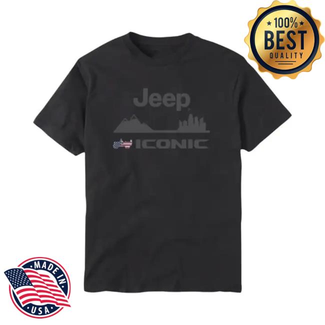 Official Jeep Merchandise Jeep Iconic Crewneck Sweatshirt
