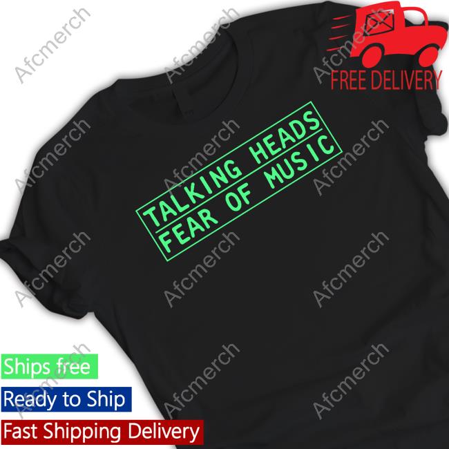 Peter Ramsey Talking Heads Fear Of Music Long Sleeve T Shirt