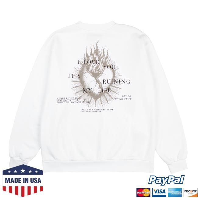 Taylor Swift Official Merch Store They Forgot To Come And Get Me Vitage Sweatshirts Taylor Swift Clothing Shop Taylorswift