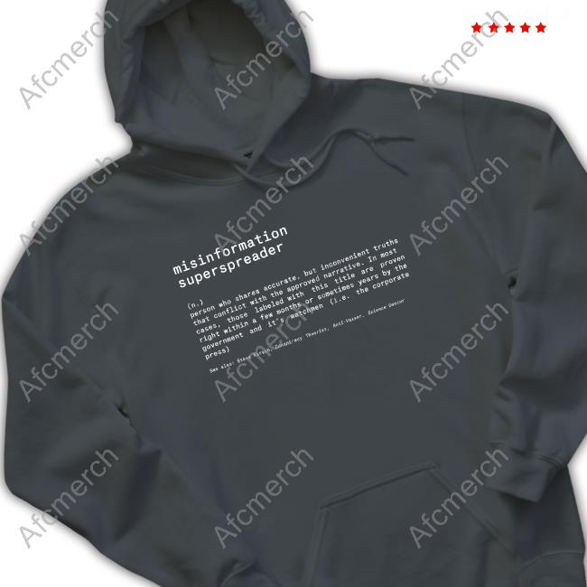 Official Misinformation Superspreader T-Shirt