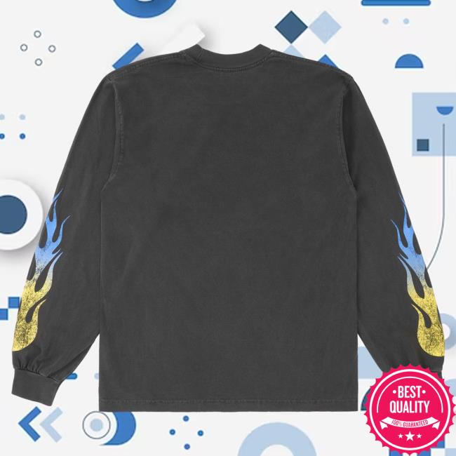 Official Hypland Clothing Merch Store Hypland Mk Scorpion Flame Long Sleeve Shirt New (Vintage Black)
