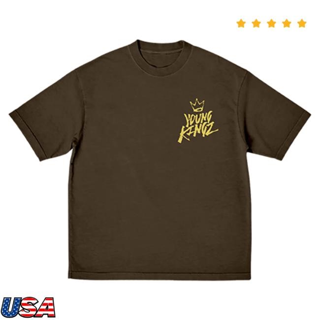 Official Myke Towers Young Kingz La Vida Tees