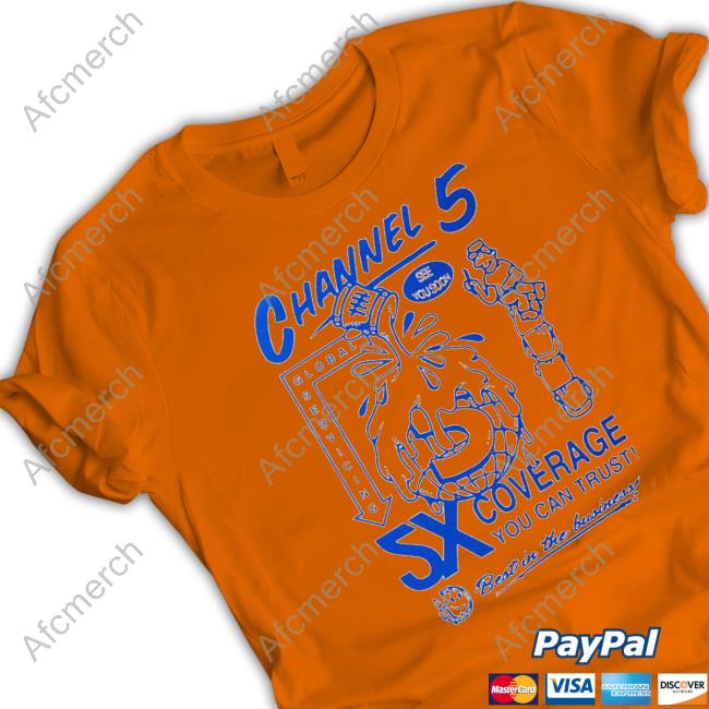 Channel 5 5X coverage nice art Shirt 2022 Official Channel 5 5X coverage nice art Long Sleeve T Shirt