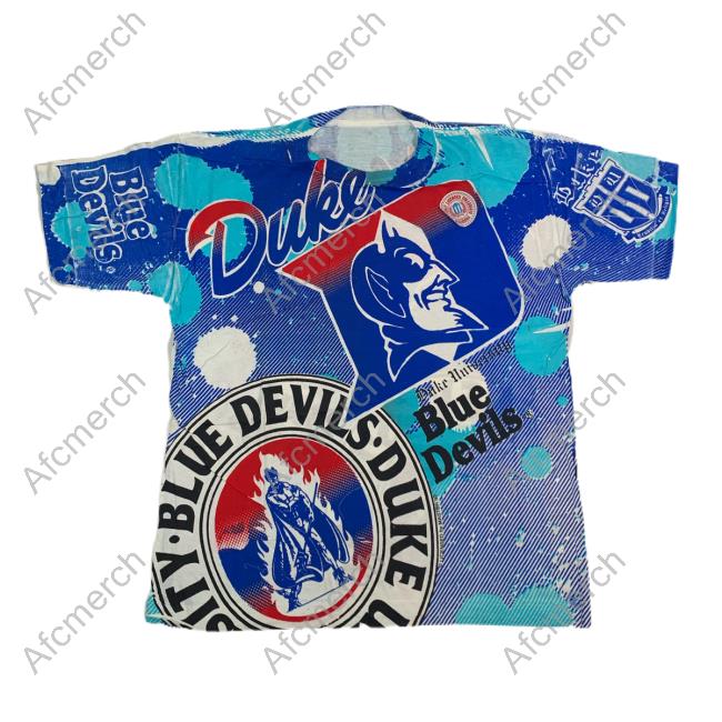 Official Joint Custody Dc Vintage Duke University Blue Devils All Over Print Shirts 3D AOP