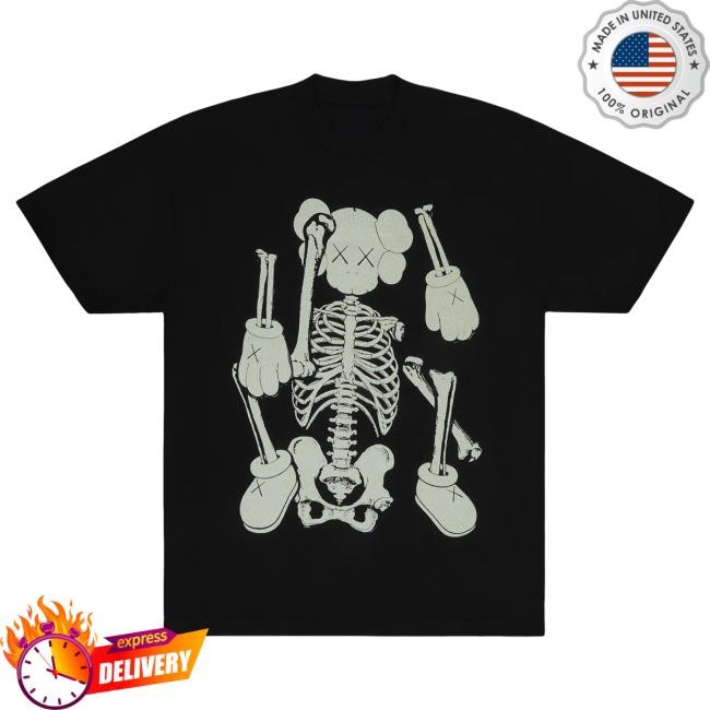 Kaws X Clipse Let God Sort Em Out Cover Shirts In Bone