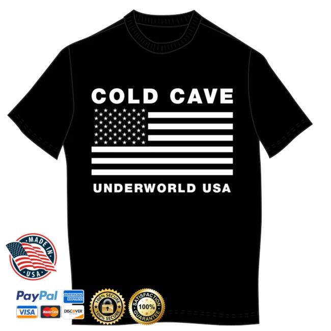Cold Cave Underworld Usa Tee – Heartworm Press