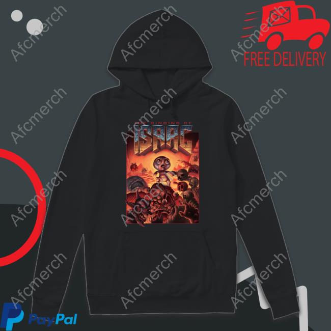 Official The Binding Of Isaac Hoodie Black