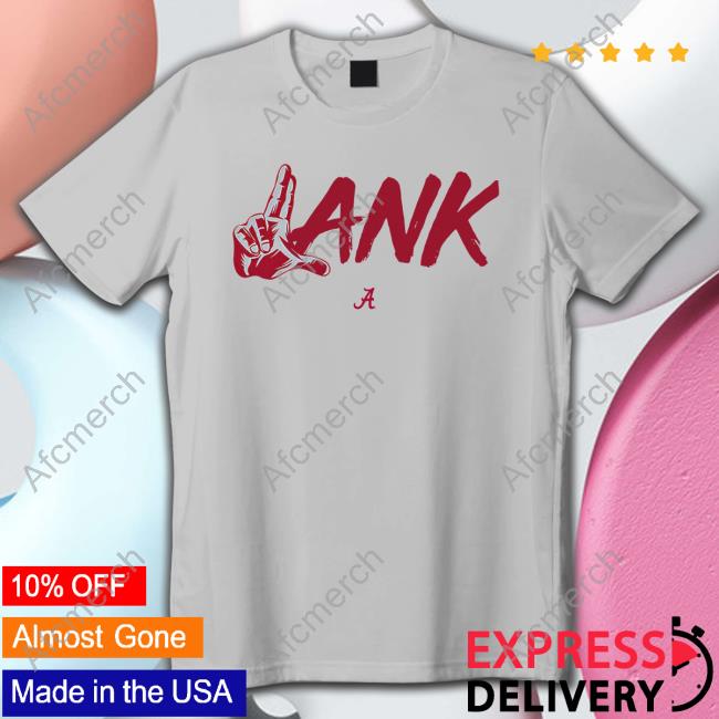 Official Lank Hand Sign T Shirts Official Athlete's Thread Merch Lank Hand Sign By Jalen Milroe & Terrion Arnold T Shirt Alabama Ncaa Football